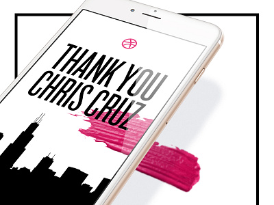 Hello Dribbble! debut device first floating shot