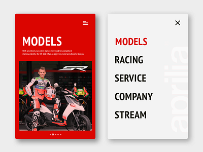 Aprilia app conpect app aprilia branding design ecommerce flat layout logo typography ui ux web