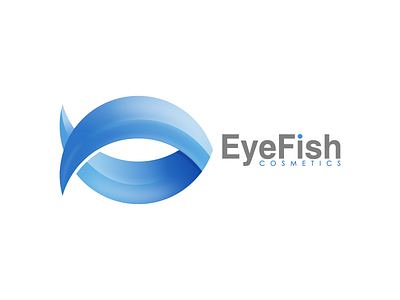 EyeFish Final blue calm cosmetics eye fish logo