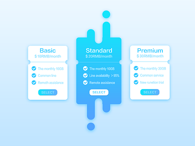 The price list design draft the