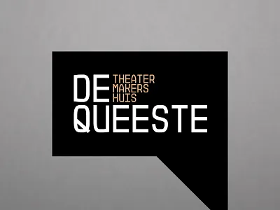 de Queeste Identity eskader font font design fre lemmens identity queeste stationery theater typeface