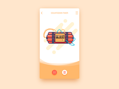 Daily UI #014 Countdown Timer daily ui dribbble icon invite shanghai simple ux