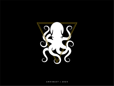 Kraken animal branding design graphic design illustration kraken logo vector