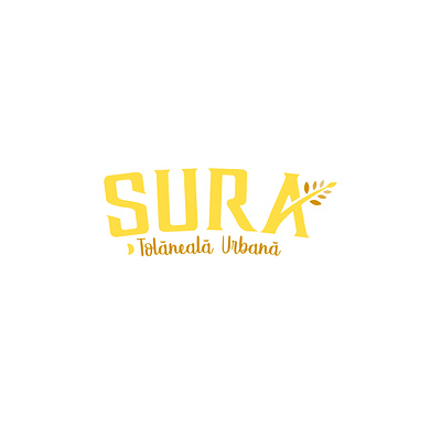 Sura brand identity branding creative design for you graphic design horeca illustration logo logo design mark relaxed summer ui wordmark