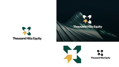 Logo Design Thousand Hills Equity 3d creative creative logo custom logo fashion geometric graphic design icon identity design logo logomark luxury minimalist modern motion graphics professional tech typography