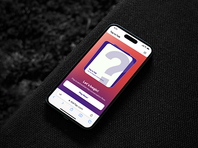 Tap to Talk – Mobile App for Meaningful Conversations conversation fun mobile web talk ui ui design ux design