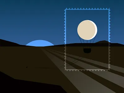 "Freedom of the hot air balloon", 2025, Digital Art color