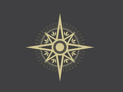 Cardinal Point - Icon beer branding brewery compass icon illustration logo