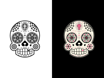 Happy Halloween! day of the dead dotd fun halloween illustration sugar skull