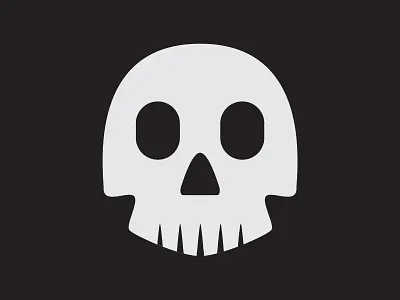 Skull halloween illustration skull vectober