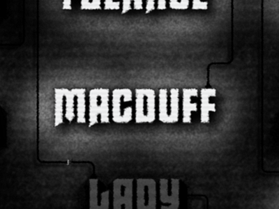 Fonts.com - WIP / Macbeth font grain letter lettering old retro texture type typeface typography vintage