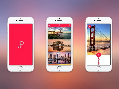 HappyPath - Points of interest planner app discover maps travel