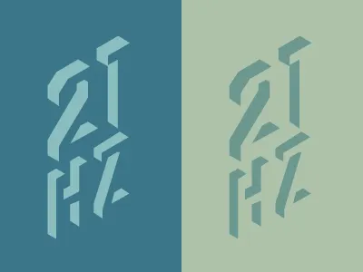 21Hz (Unused option) decor design identity interior design logo