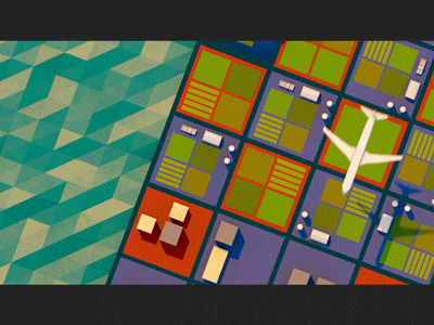 Partisan City 3d blender farms kentucky low poly motion design partisan politics tiles urban