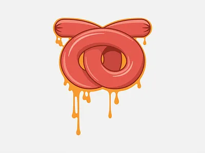 Crazy Dog animals crazy dog hot meat mustard nitrates sausage