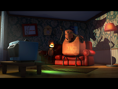 Halloween Story 3d halloween maya mental ray nightmare photoshop texture