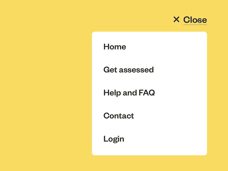 Animated mobile menu animation css animation gif motion ui animation ux