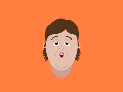 Famous Faces 4 celebrity character faces illustration