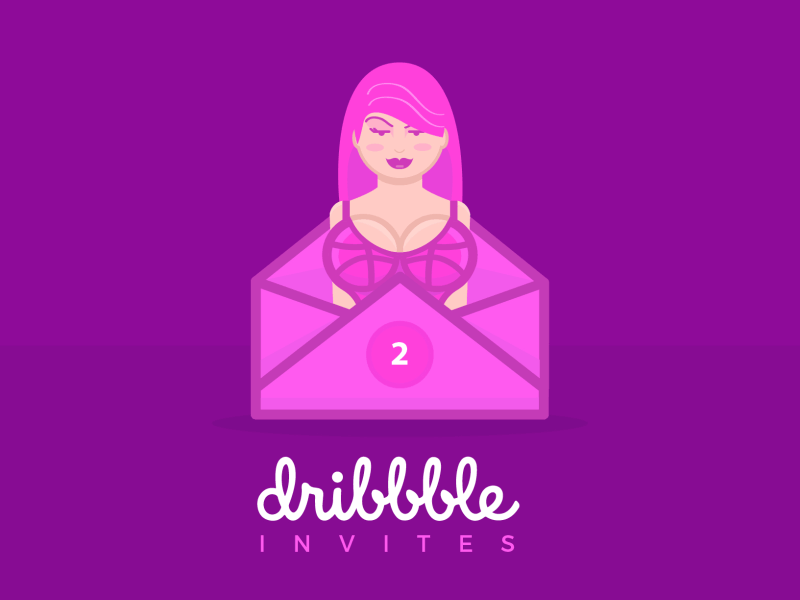 2 Dribbble Invites 2 albania community dribbble invites female invite invites sexy woman