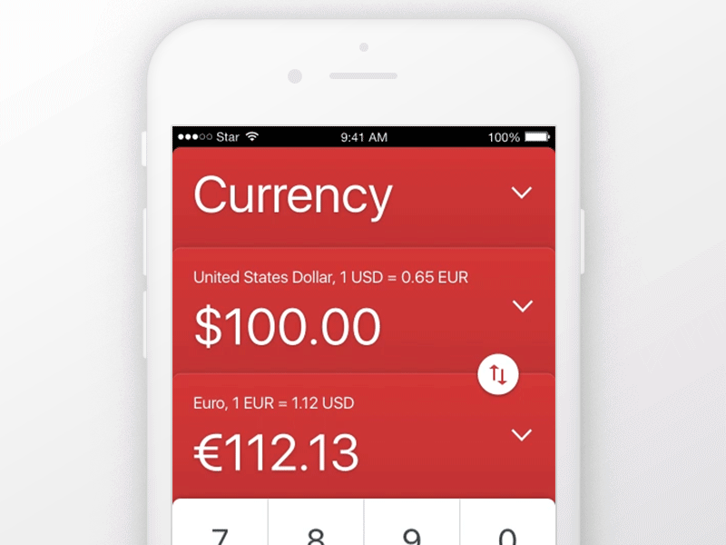 Simple Converter cards converter currency globeconverter ios