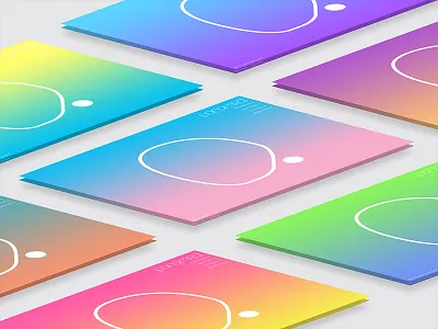 Always! Color Changing colors gradient minimal vector