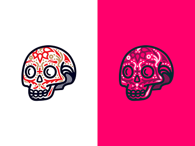 Calavera dia de los muertos día de los muertos halloween lines skull skulls sugar skulls thin lines