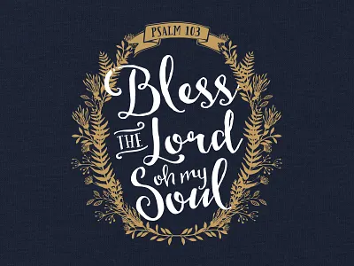 Bless The Lord apparel christian faith religious t shirt