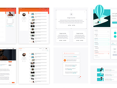 Eventbrite Design System design design system illustations mobile styleguide ui web