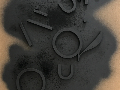Q is for Quill brand design branding focus lab identity design lettering letters logotype q quill spray paint