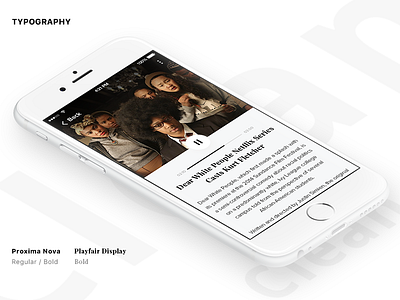 Splay Movie UI Kit ( News Detail Screen ) clean dribbble film fresh modern movie netflix white