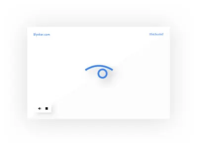 Blynker.com app blynker chris weston eye eye strain health pomodoro web app