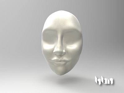 Female Face #1 3d face female hbn mexico sculpture