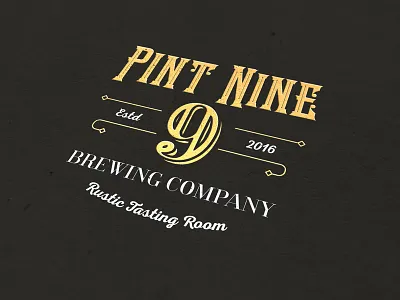 Pint Nine beer brewery custom nine vintage