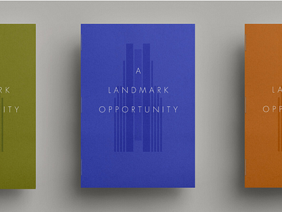 Brand Identity Design for Landmark Building in Boston, MA brand brown building colorful graphic design identity logo mark print simple