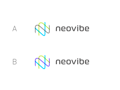 Neovibe choice logo sound waves