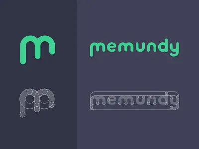Memundy Logo logo m vector