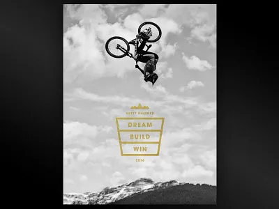 Trek // Brett Rheeder Poster bikes mountain bike poster trek