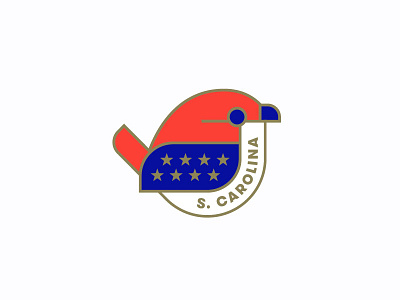 State Bird Pin