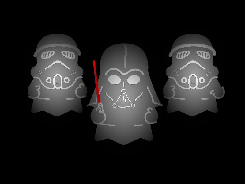 G a l a c t i c G h o s t ghost gif halloween star wars