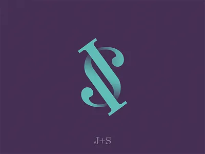 Monogam JS brand icon identity logo monogam symbol