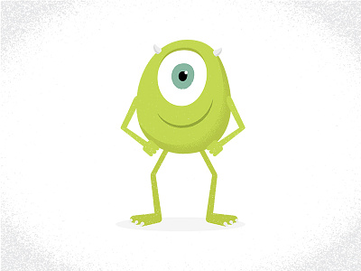 Mike Wazowski disney green halloween happy mike wazowski monster monsters inc pixar