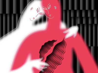 wounded lover experiment illustration romantic