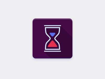 Daily UI 005 - App Icon 005 android app. icon. mobile daily daily ui design flat hourglasses ui ux vector