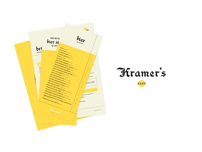 sie Fun branding german menu design typography