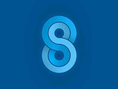 The Number 8 8 aaronsalphabet alphabet eight letter lettering number texture type typography