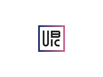 Ubic black brand brandidentity branding identity logo logotype pink purple solutions tech white