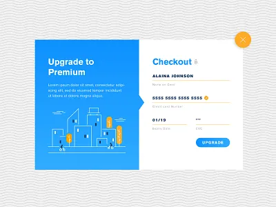 Daily UI 002 buildings checkout city daily ui dailyui
