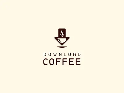 Download coffee art coffee concept design download logo minimalism sign togo