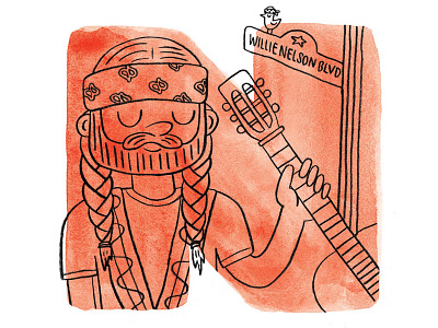 N is for Nelson childrens book drawing illustration kidlit n nelson willie