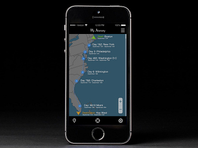Daily UI Day 079 | Itinerary daily ui daily ui day 079 itinerary ui uiux
